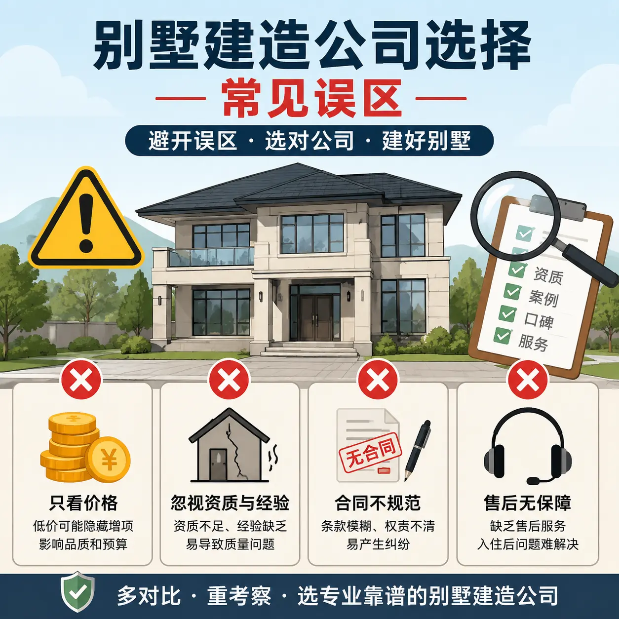 平坝 别墅建造公司推荐：了解市场行情与服务内容