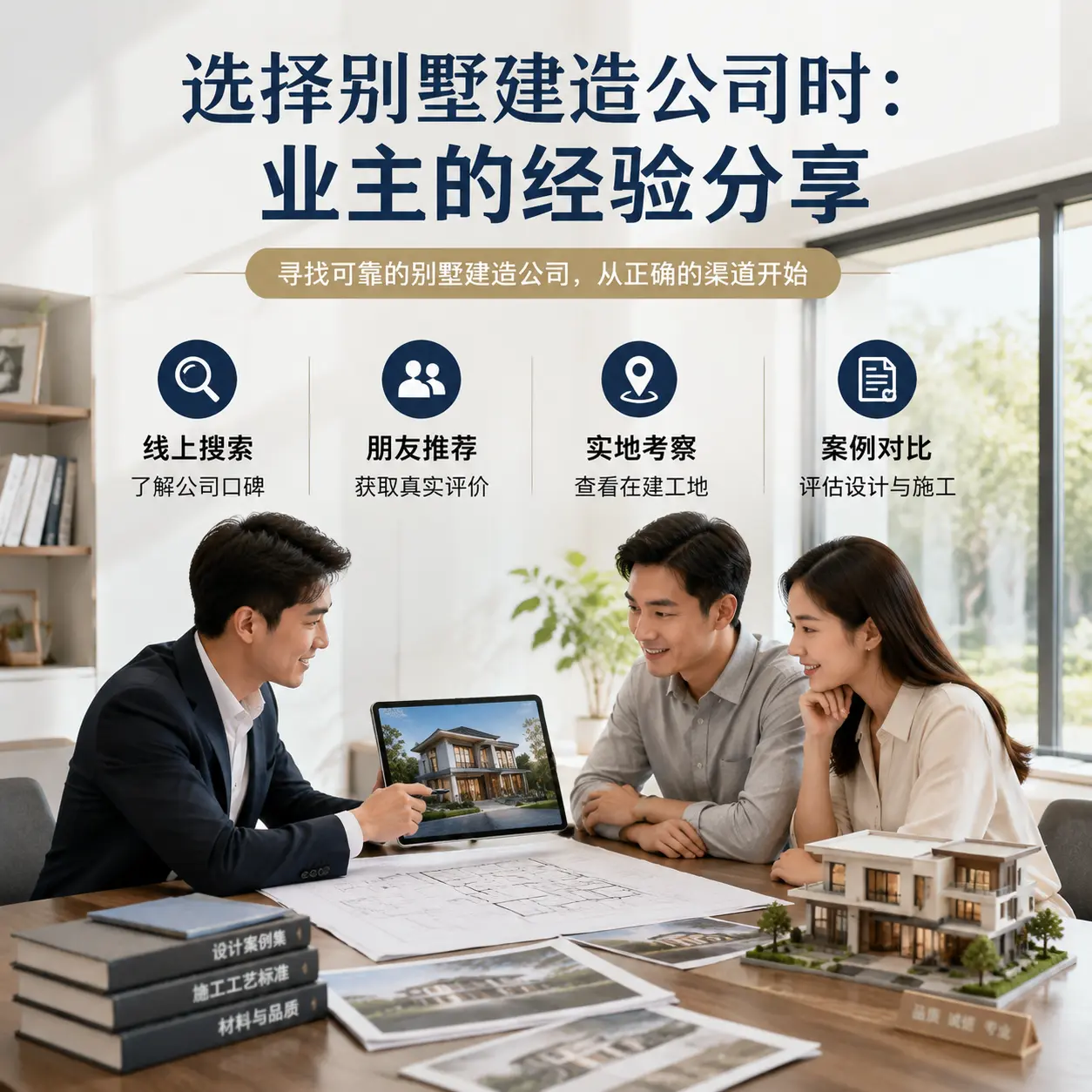 选择别墅建造公司时： 平坝 业主的经验分享