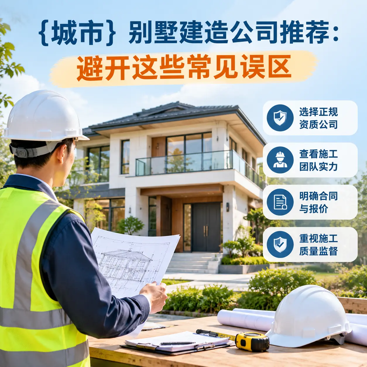 平坝 别墅建造公司推荐:避开这些常见误区