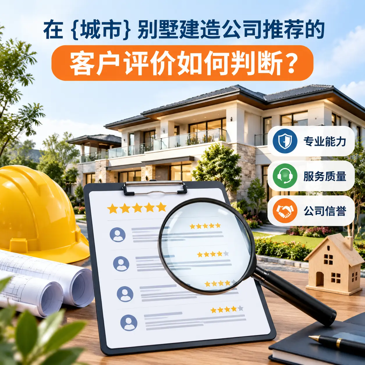在 平坝 别墅建造公司推荐的客户评价如何判断?