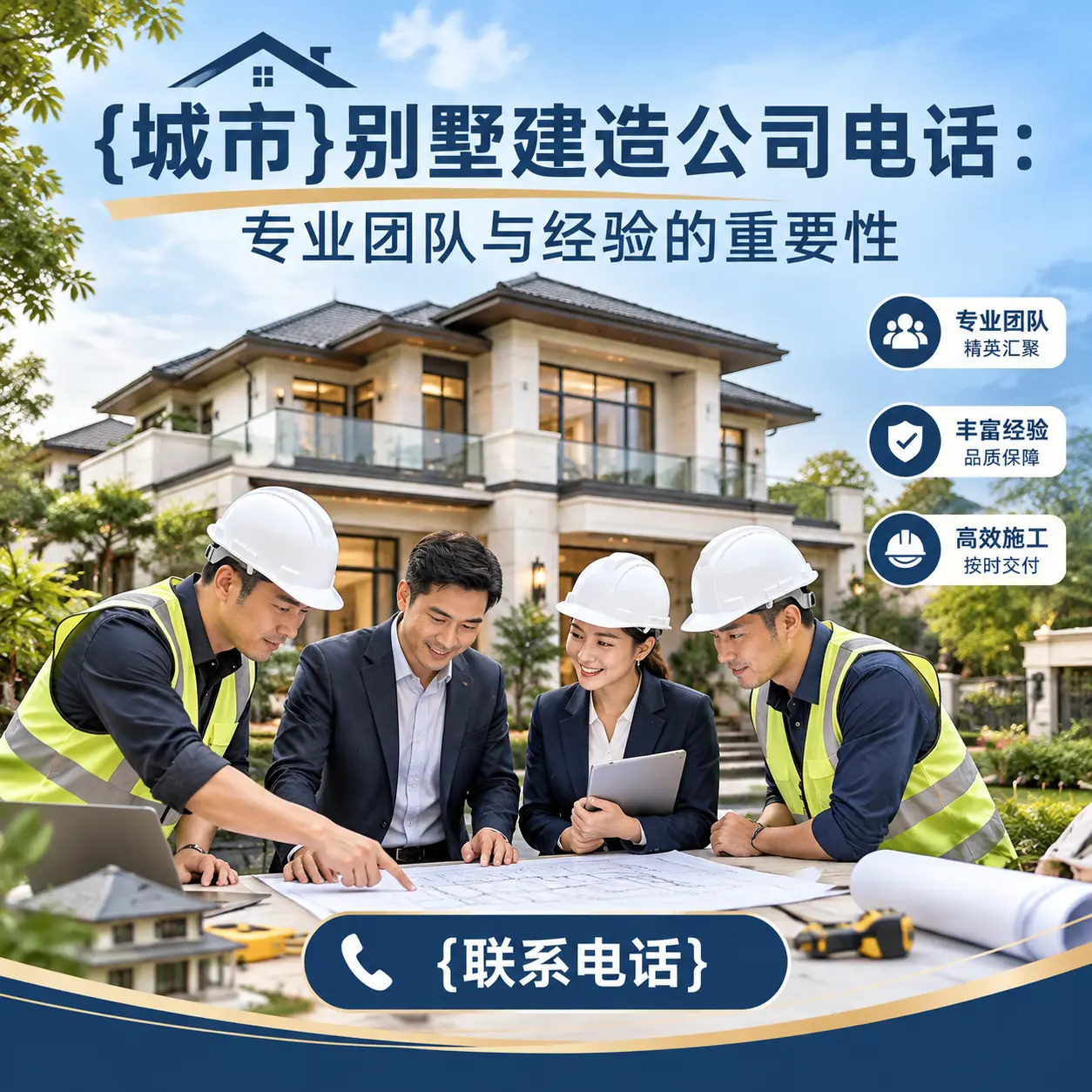 平坝别墅建造公司电话:专业团队与经验的重要性