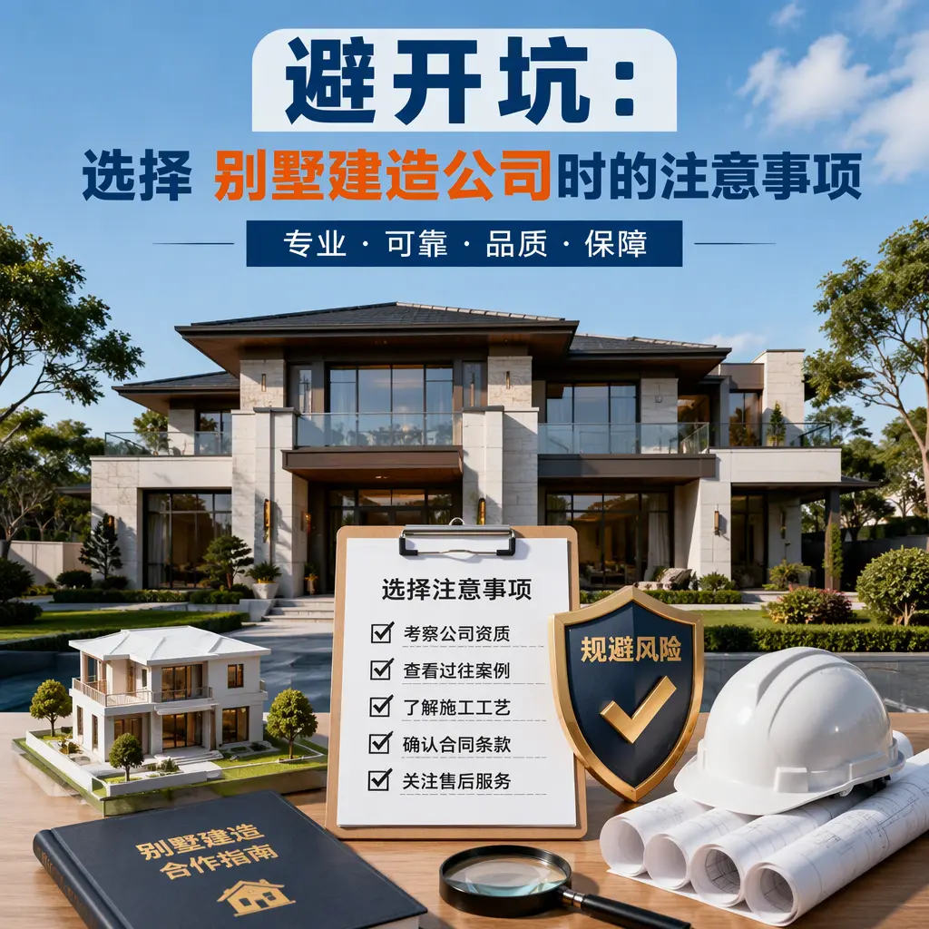 避开坑:选择 平坝 别墅建造公司时的注意事项