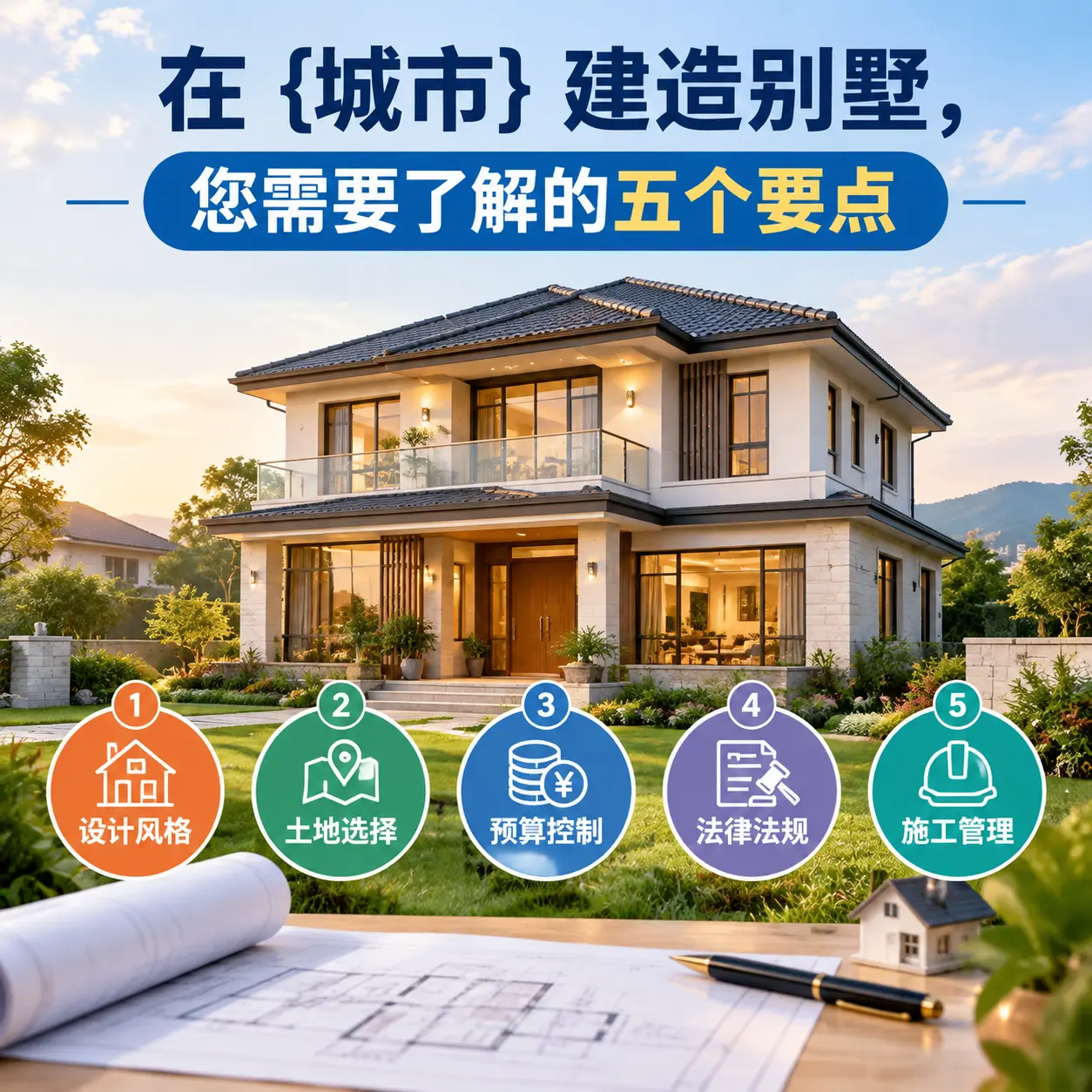 在 平坝 建造别墅，您需要了解的五个要点