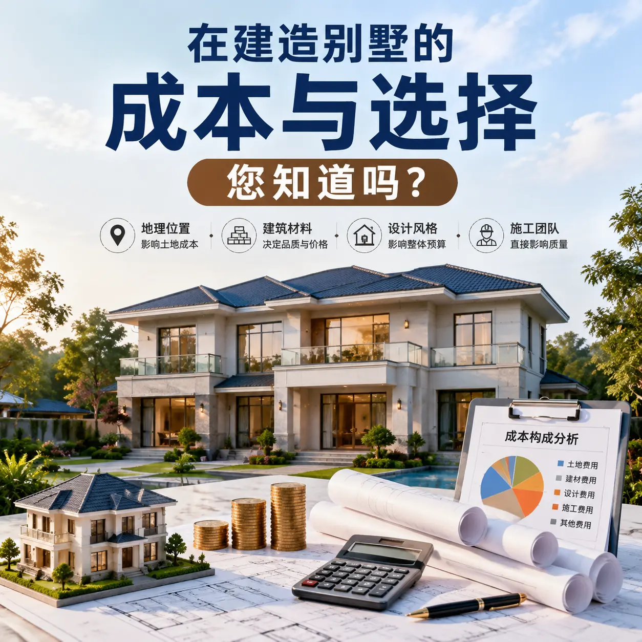 在 平坝 建造别墅的成本与选择，您知道吗？