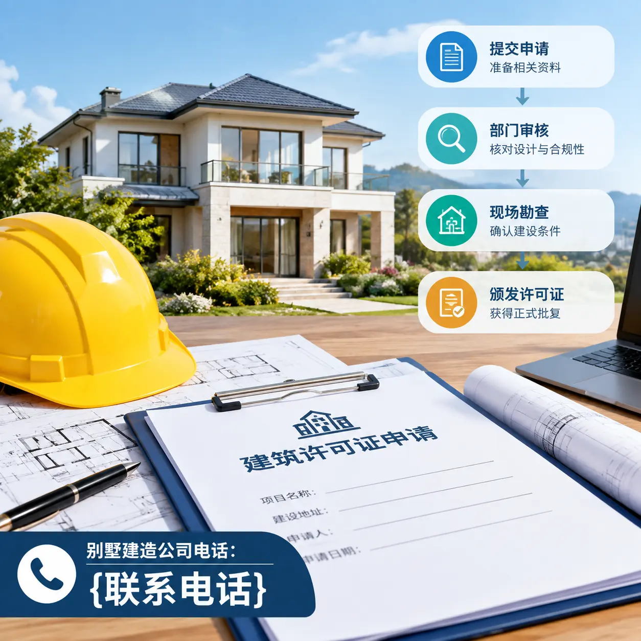 别墅建造公司电话:在平坝建造前的准备工作