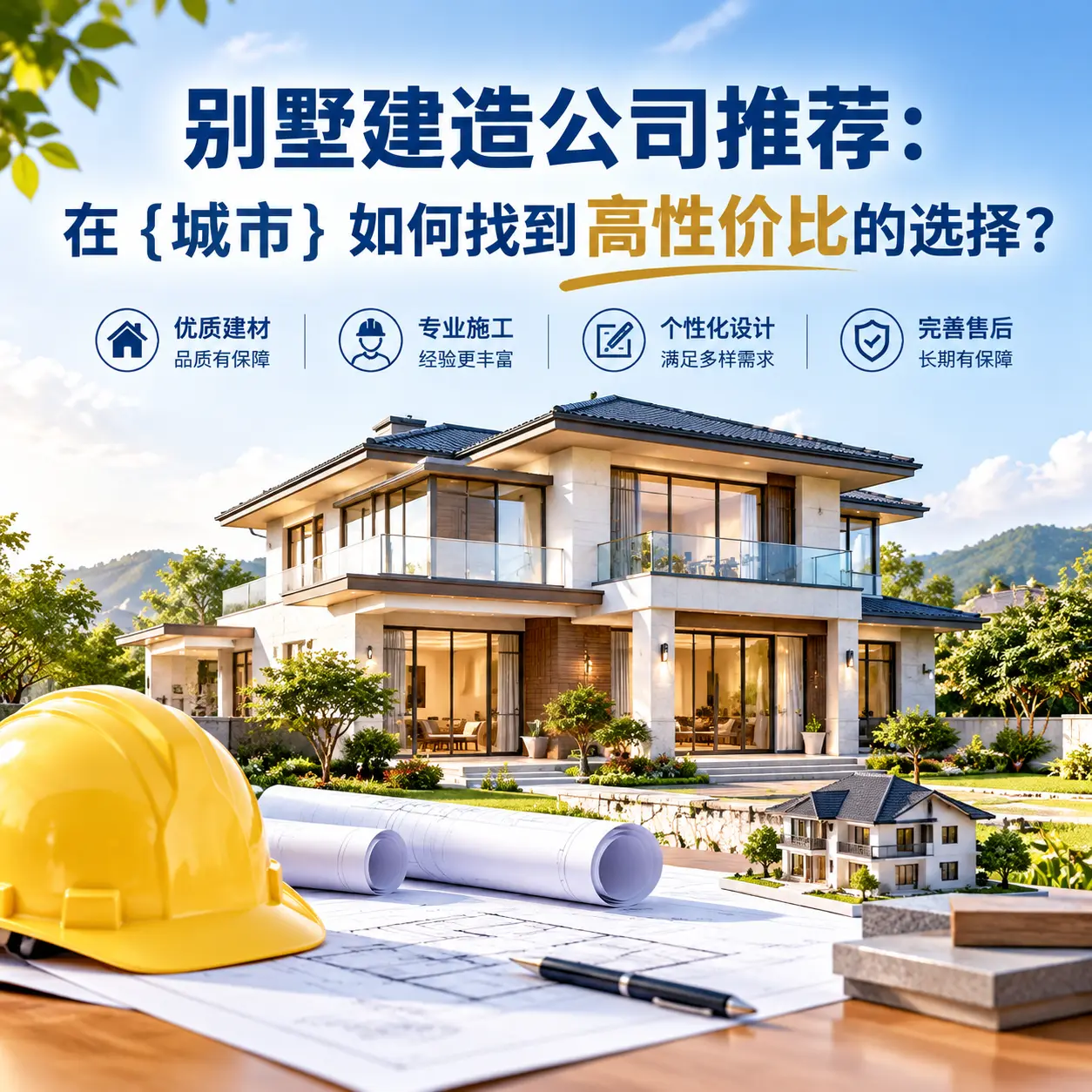 别墅建造公司推荐：在 平坝 如何找到高性价比的选择？
