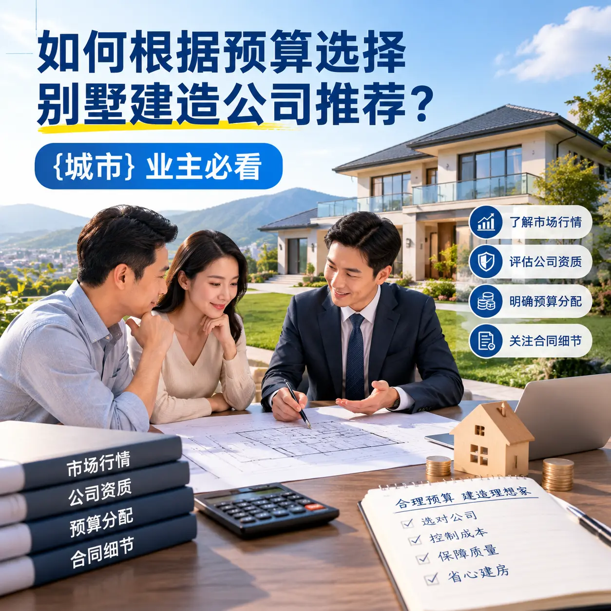 如何根据预算选择别墅建造公司推荐? 平坝 业主必看