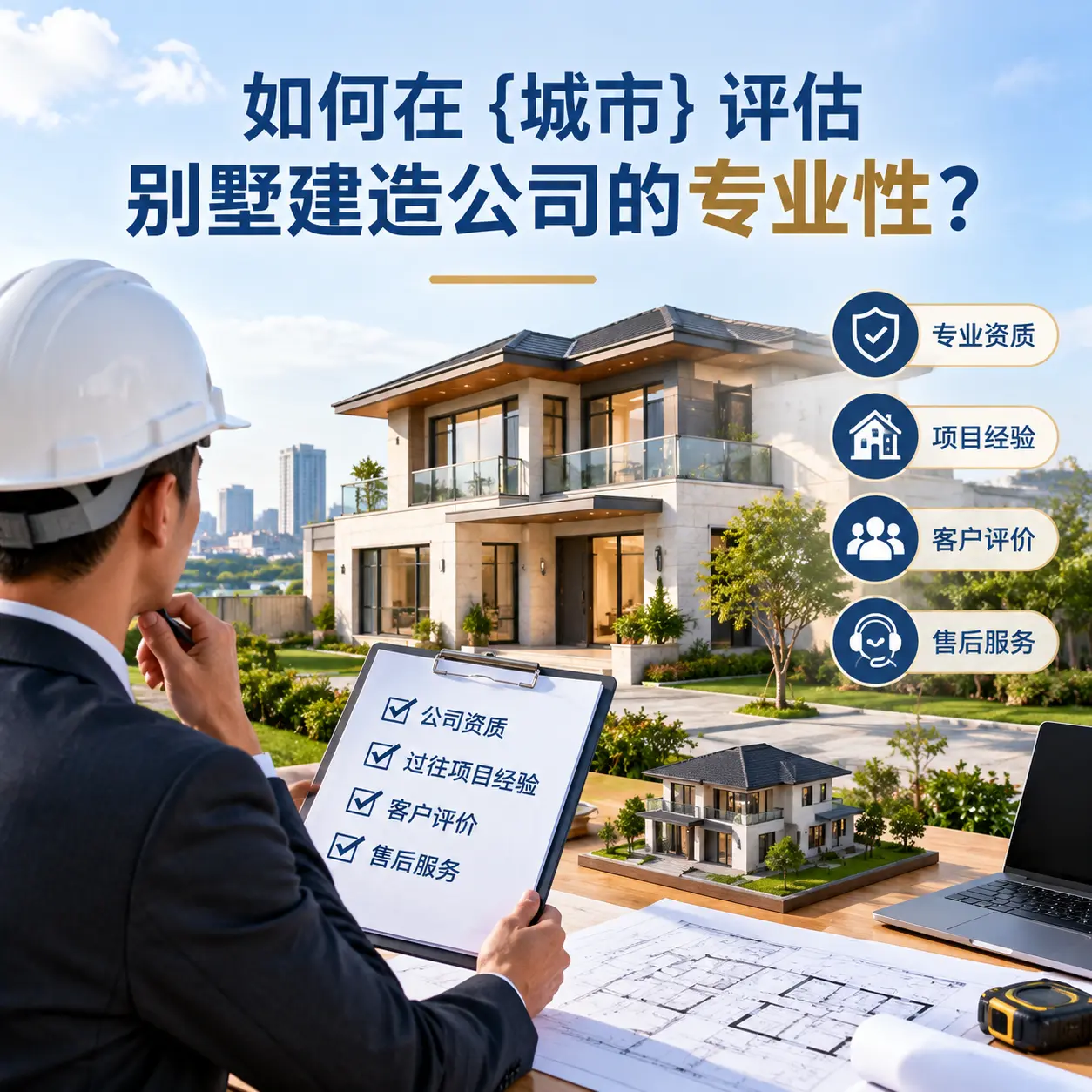 如何在 平坝 评估别墅建造公司的专业性?
