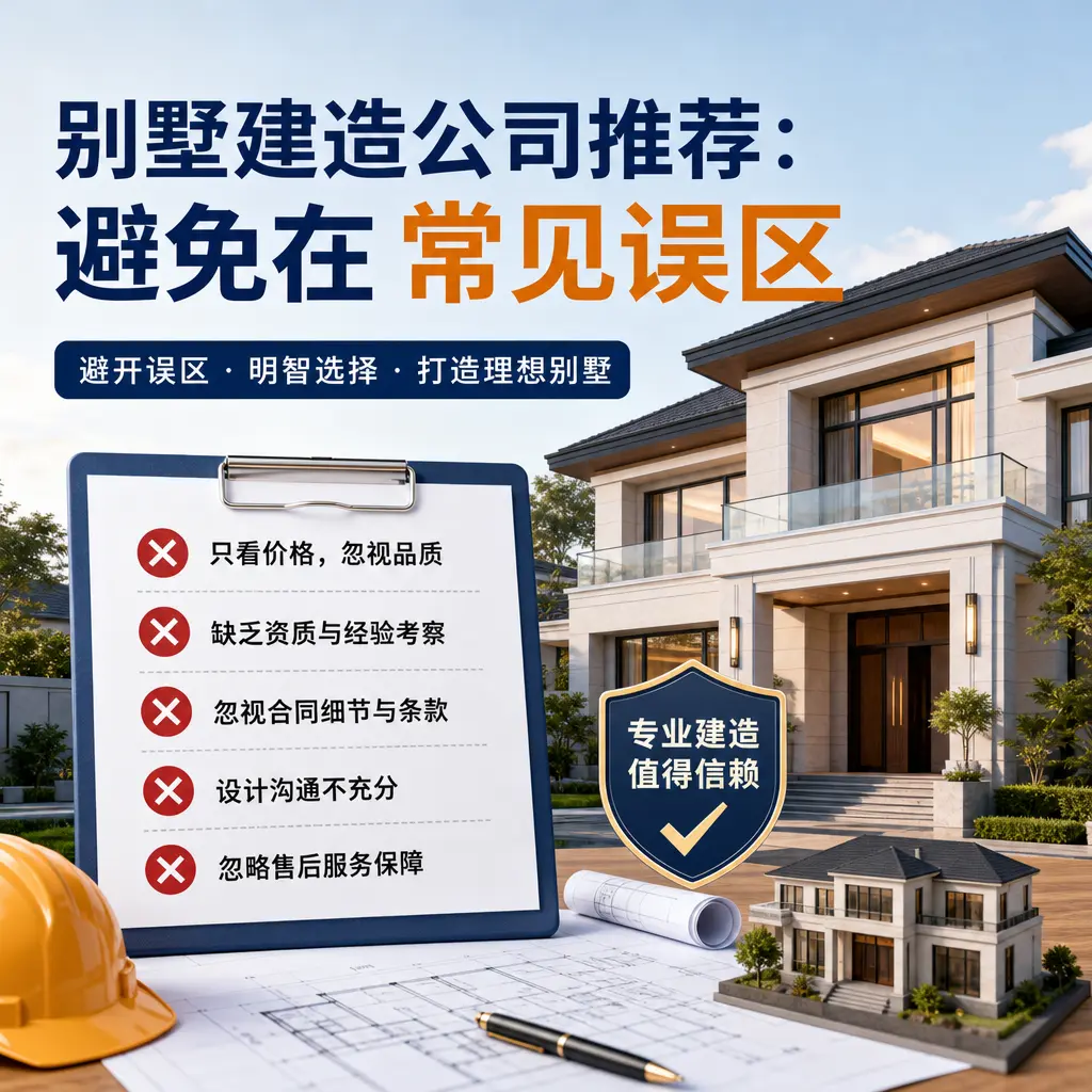 别墅建造公司推荐:避免在 平坝 的常见误区