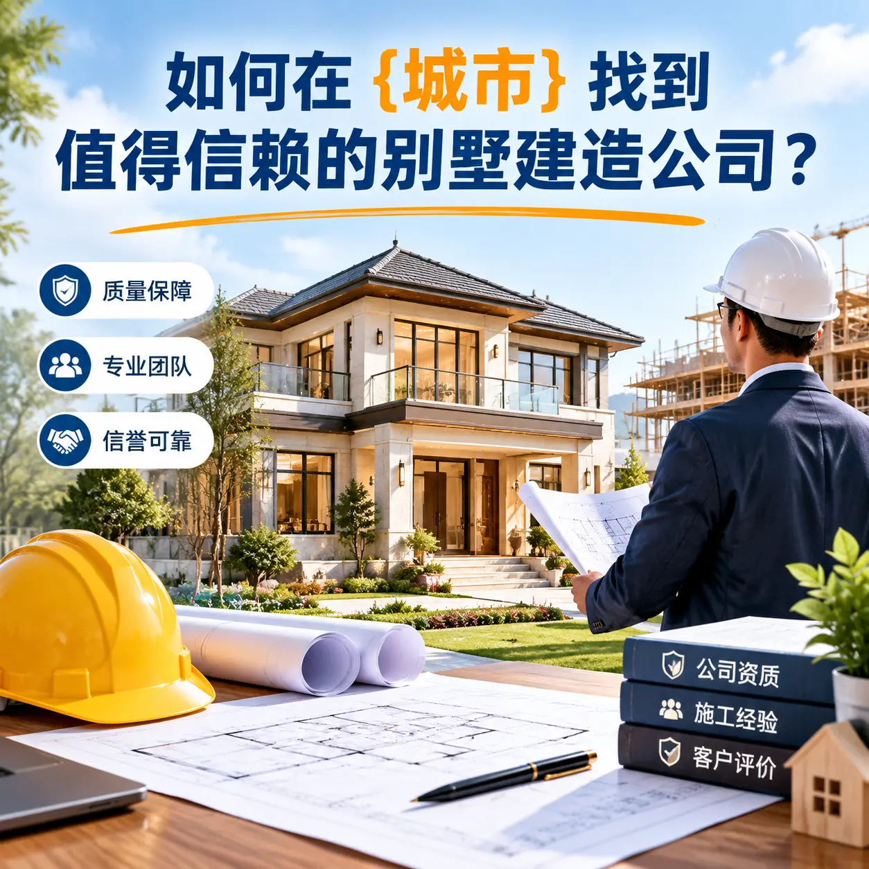 如何在 平坝 找到值得信赖的别墅建造公司?